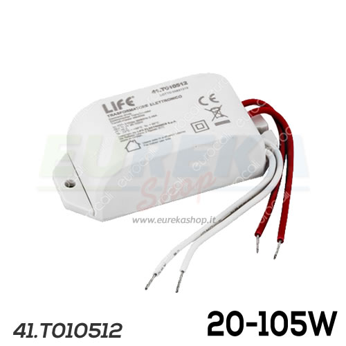 LIFE 20-105W TRASFORMATORE AC 11.3V 0.46A