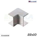 Angolo int. per minican. dim. 22x10 bianco