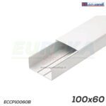 Canale portacavi dim. 100x60 bianco