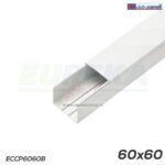 Canale portacavi dim. 60x60 bianco
