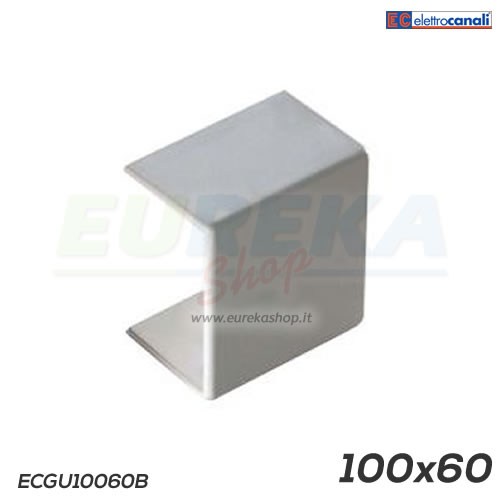 Giunto lineare per canale dim.100x60 bianco