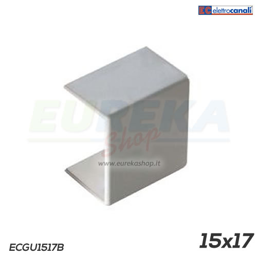 Giunto lineare minicanale dim. 15x17 bianco