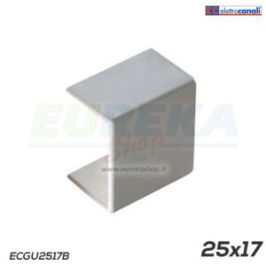 Giunto lineare minicanale dim. 25x17 bianco