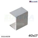 Giunto lineare minicanale dim. 40x17 bianco