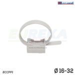 Clips fissatubo a fascetta 16/32