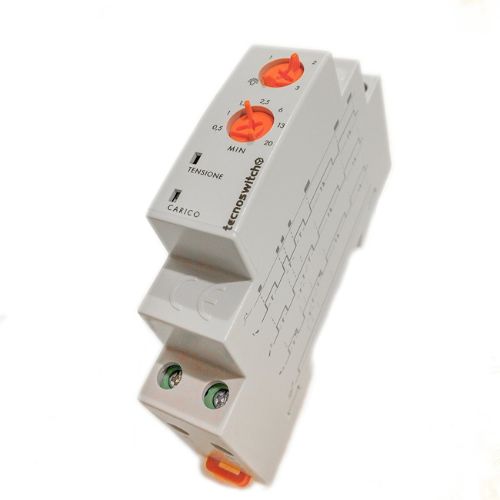 Temporizzatore Luce Scale elettronico 16A 1 DIN