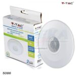 SENSORE PIR DA SOFFITTO (PIATTO)