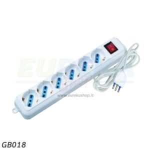 6SCHUKO BPRESE 10/16A 2P+T CAVO MT 1.5 SEZ. 3X1MM