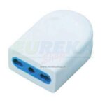 PRESA BIV. 2P+T 10/16A BIANCO SPINOTTI ATTIVI CON GUAINA ISOLANTE