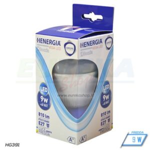 Lampadina LED 9W E27 A60 - Fredda 6500K - CHIP SAMSUNG