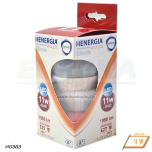 Lampadina LED 11W E27 A60 - Calda 3000K - CHIP SAMSUNG