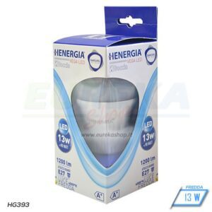 Lampadina LED 13W E27 A65 - Fredda 6500K - CHIP SAMSUNG