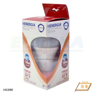 Lampadina LED 18W E27 A80 - Calda 3000K - CHIP SAMSUNG