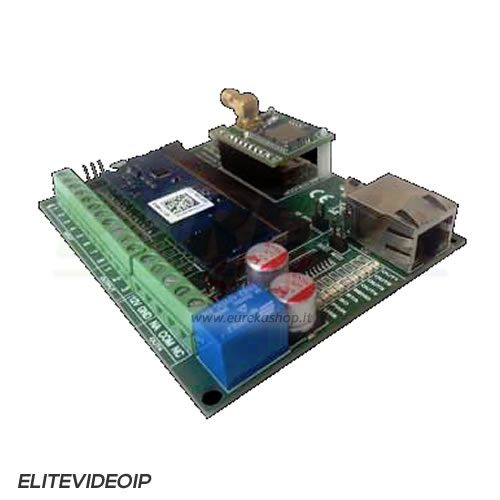 Modulo IP - Accesso remoto + videoverifica per ELITE