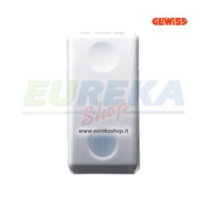 PULSANTE UNIP.NA 10A LUM.230V