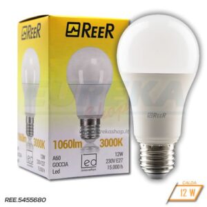 Lampadina LED 12W E27 A60 3000K