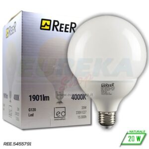 Lampadina LED 20W E27 G120 4000K