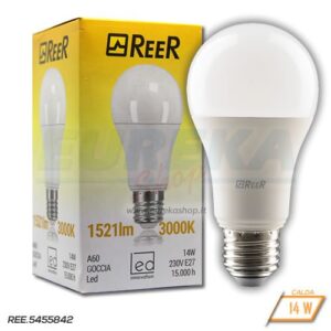 Lampadina LED 14W E27 A60 3000K
