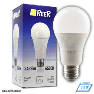 Lampadina LED 20W E27 A60 6500K