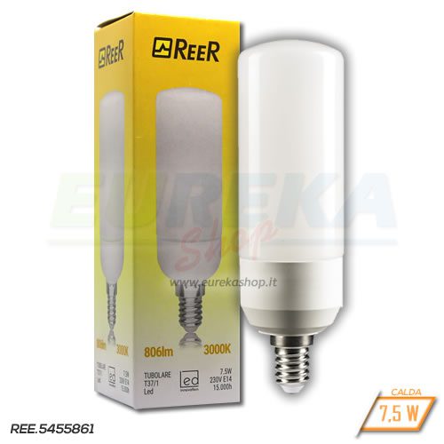 18672 Lampadina Led 7,5W E14 T37/1 3000K