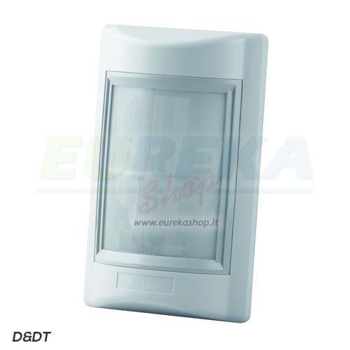 18326 Sensore filare doppio PIR 22,5mt/6° per esterni