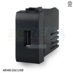 USB 2.1A PER GEWISS CHORUS NERO