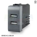 USB 2.4A PER BTICINO AXOLUTE TECH