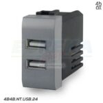 USB 2.4A PER BTICINO LIVINGLIGHT TECH