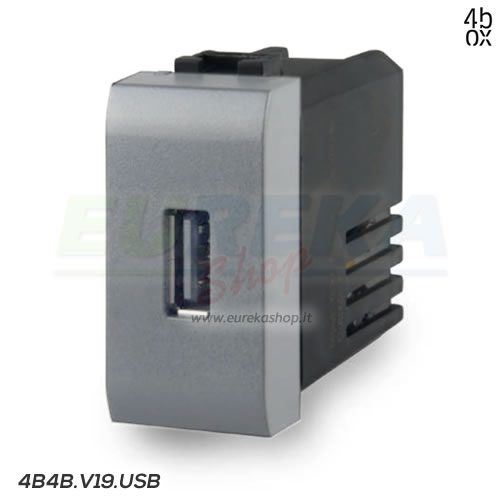 USB 2.1A PER VIMAR ARKE GRIGIO