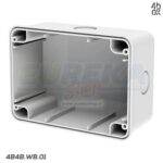 SCATOLA DA PARETE IP67 PER WIDE BIANCA
