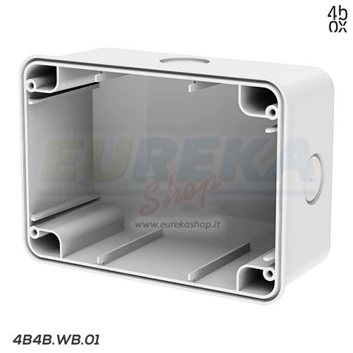 SCATOLA DA PARETE IP67 PER WIDE BIANCA