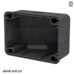 SCATOLA DA PARETE IP67 PER WIDE ANTRACITE