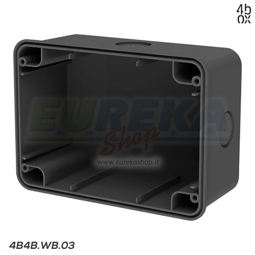 SCATOLA DA PARETE IP67 PER WIDE ANTRACITE
