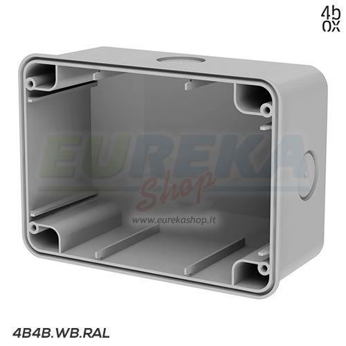 SCATOLA DA PARETE IP67 PER WIDE RAL7035