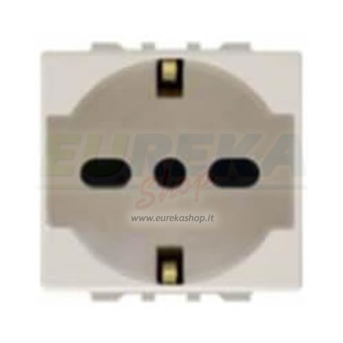 PRESA UNIVERSALE 2P+T P17/P30 16A