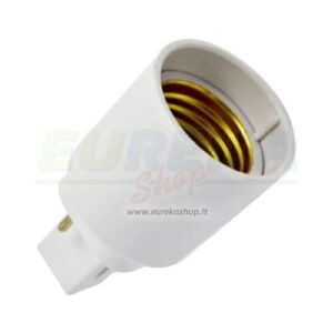 Adattatore per lampadine da G24 a E27