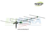 Antenna VHF/BIII 6 elementi Guadagno 12 dB
