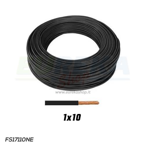18511 CAVO FS17 1X10 NERO