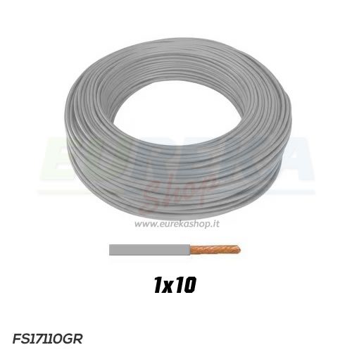 18512 CAVO FS17 1X10 GRIGIO