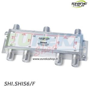 Partitore da interno 6 uscite 52400 MHz Att.ne 14.5 dB