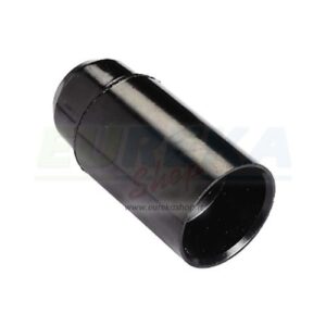 P.de resina termoind. E14 liscio nero