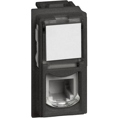 L.NOW - connettore RJ11 (4/6) K10 nero