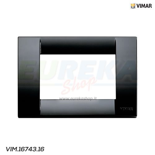 Placca Classica 3M nero
