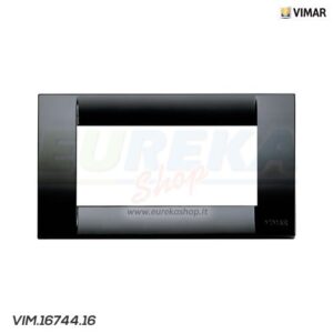 Placca Classica 4M nero