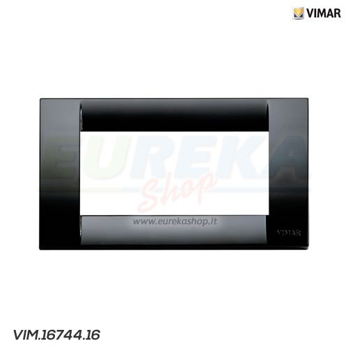 Placca Classica 4M nero