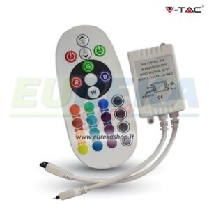 Infrared Controller with Remote Control 24 Buttons Round