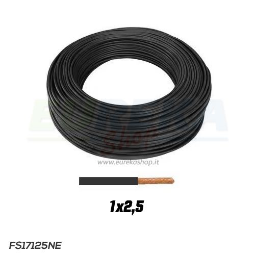 18428 CAVO FS17 1X2.5 NERO