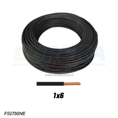 18430 CAVO FS17 1X6 NERO