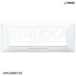 PLACCA 7 MODULI BIANCO - VIMAR PLANA
