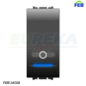 PULSANTE UNIPOLARE ILLUM.16 A